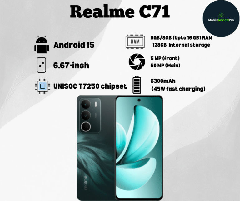 Realme C71 Price in Pakistan Realme C71 Full Specification Realme C71 Full Review